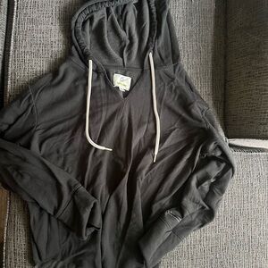 Men's Black Hoodie Sweater